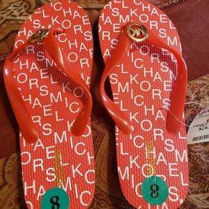 Michael  Kors  flip flops